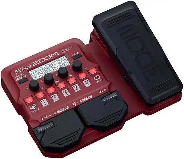 Alt view image 10 of 17 - zoom bass multieffects pedal b1x four