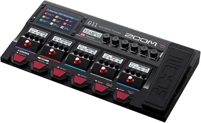 Alt view image 18 of 19 - Zoom G11 Multi-Effects Processor for Electic Guitar