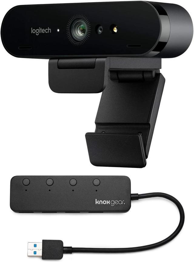 Logitech Brio Webcam 90 fps- USB Type A : Electronics 