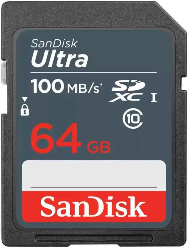 Alt view image 7 of 14 - SanDisk SDSDUNR-064G-GN3IN CVK 64GB 9pin SDXC r100MB/s C10 UHS-I SanDisk Ultra SDXC Memory Card