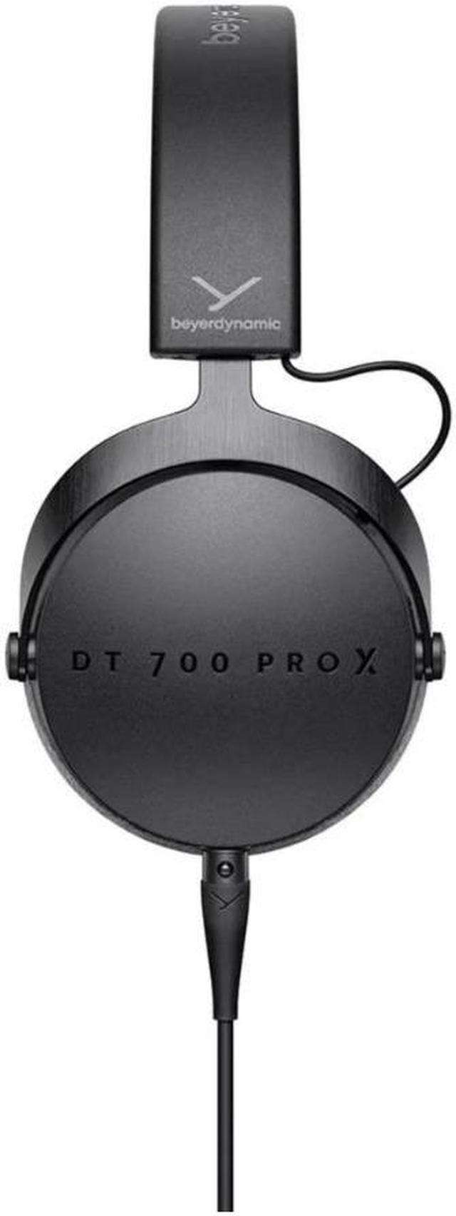 Alt view image 4 of 6 - Beyerdynamic DT 700 Pro X Closed Back Headphones with Hard Shell Headphone Case