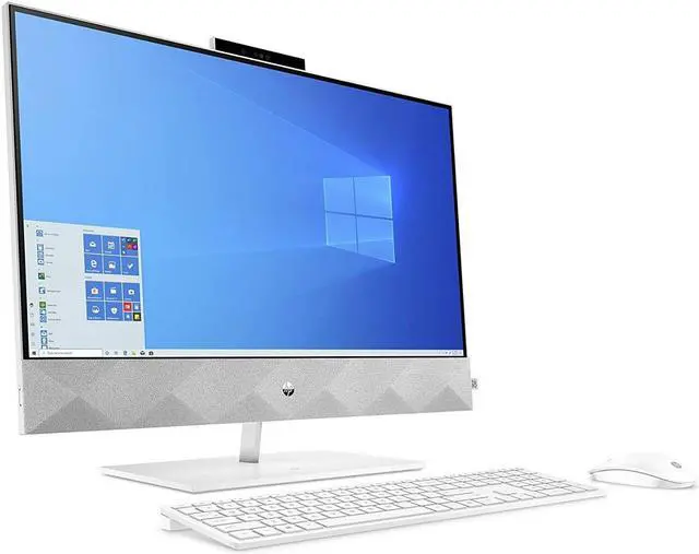Alt view image 9 of 12 - HP All-in-One Computer Pavilion 27-d0409a Intel Core i5-10400T 16GB DDR4 512GB PCIe SSD 27" Touchscreen Windows 10 Home 64-bit
