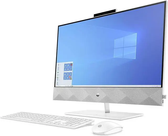 Alt view image 10 of 12 - HP All-in-One Computer Pavilion 27-d0409a Intel Core i5-10400T 16GB DDR4 512GB PCIe SSD 27" Touchscreen Windows 10 Home 64-bit