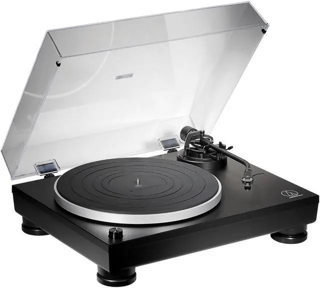Alt view image 19 of 20 - Audio-Technica AT-LP5X Fully Manual Direct Drive 3-Speed Stereo Turntable