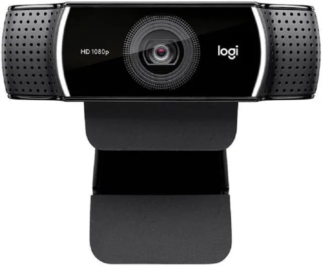 Alt view image 2 of 7 - Logitech C922 Pro Stream Webcam 1080P Camera with USB Hub and Selfie Ring Light