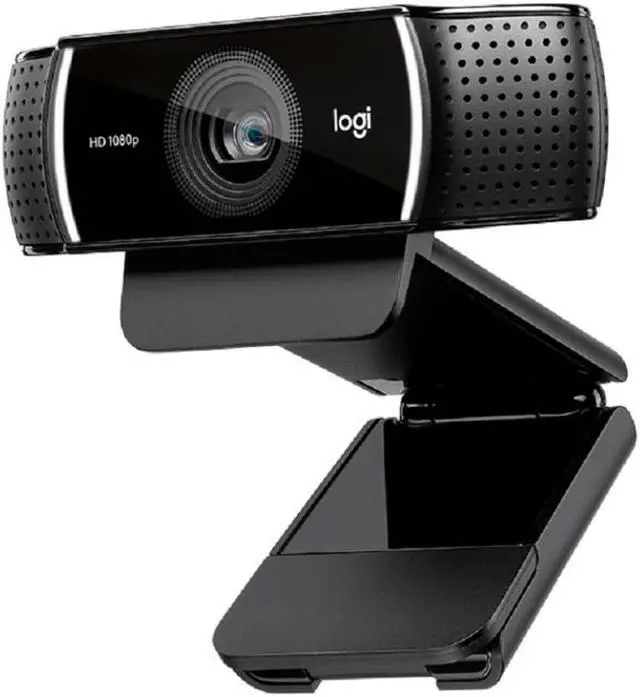 Alt view image 5 of 7 - Logitech C922 Pro Stream Webcam 1080P Camera with USB Hub and Selfie Ring Light