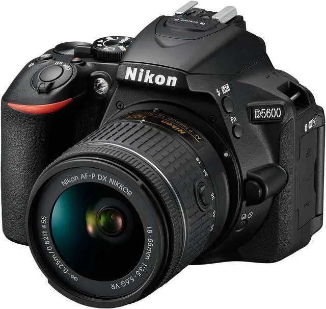 Alt view image 11 of 16 - Nikon D5600 DSLR Camera with 18-55 Lens 1576