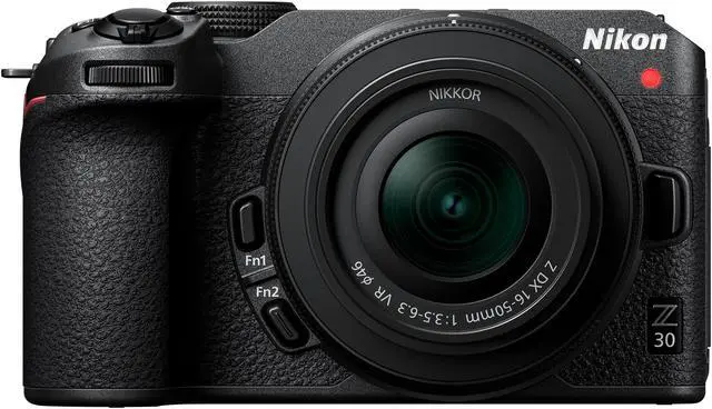 Alt view image 3 of 12 - Nikon Z 30 DX-Format Mirrorless Camera with NIKKOR Z DX 16-50mm f/3.5-6.3 VR Zoom Lens