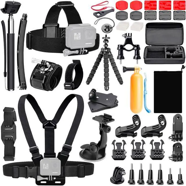 Main image of Koah 50-In-1 Action Camera Accessory Kit (Compatible with GoPro)