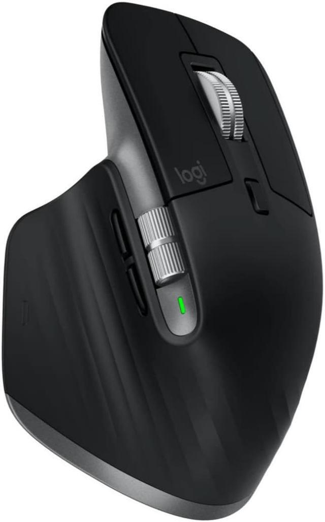 Alt view image 4 of 20 - Logitech MX Master 3S Wireless Mouse for Mac (Space Gray)
