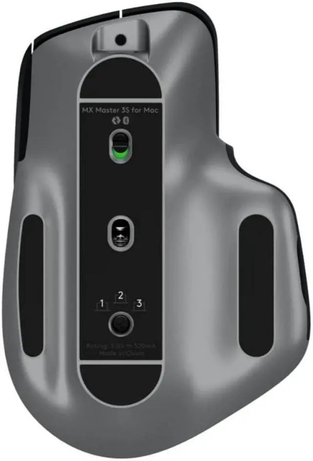 Alt view image 5 of 20 - Logitech MX Master 3S Wireless Mouse for Mac (Space Gray)