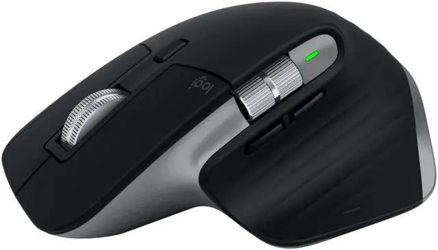 Alt view image 3 of 20 - Logitech MX Master 3S Wireless Mouse for Mac (Space Gray)