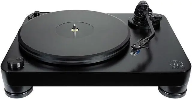 Alt view image 9 of 19 - Audio-Technica LP7 Fully Manual Belt Drive Turntable in Black
