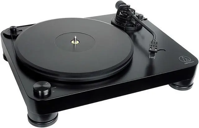 Alt view image 10 of 19 - Audio-Technica LP7 Fully Manual Belt Drive Turntable in Black