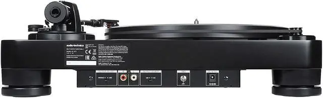 Alt view image 12 of 19 - Audio-Technica LP7 Fully Manual Belt Drive Turntable in Black