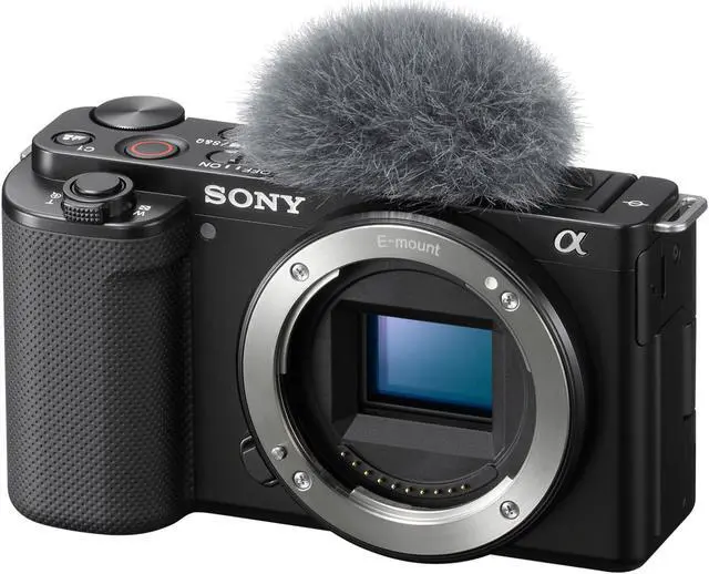 Alt view image 15 of 20 - Sony ZV-E10 Mirrorless 24.2MP 4K Digital Camera Body Black