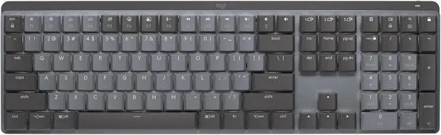Alt view image 2 of 7 - Logitech MX Mechanical Wireless Illuminated Performance Keyboard Bundle