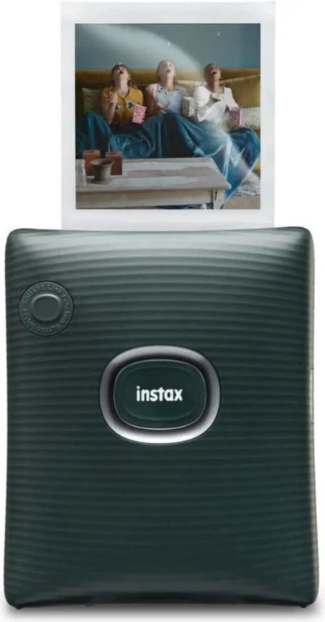 Alt view image 3 of 5 - Fujifilm INSTAX SQUARE LINK Instant Printer (Green)