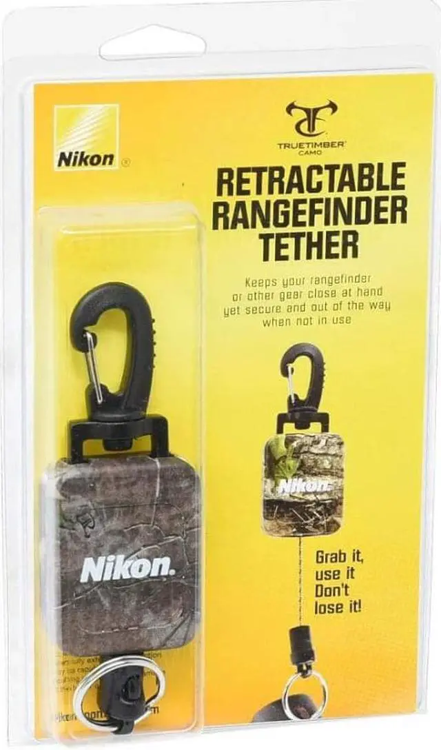 Alt view image 7 of 8 - Nikon Retractable Rangefinder Tether - TrueTimber KANATI #16701
