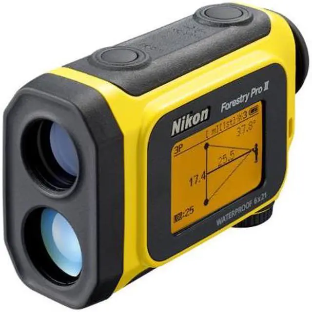 Alt view image 2 of 5 - Nikon Forestry Pro II Laser Rangefinder with 2 Spare Batteries Bundle
