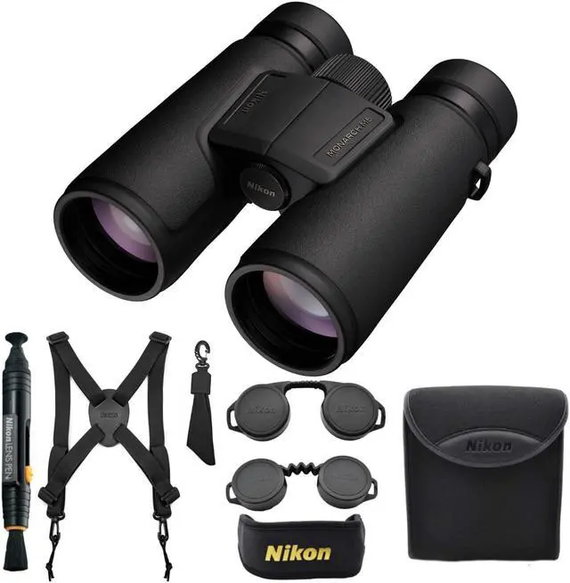 Main image of Nikon Monarch M5 12x42 Binocular with Nikon Lens Pen and Harness
