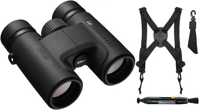 Main image of Nikon Prostaff P7 8X42 Binoculars with Harness and Lens Pen Cleaning System