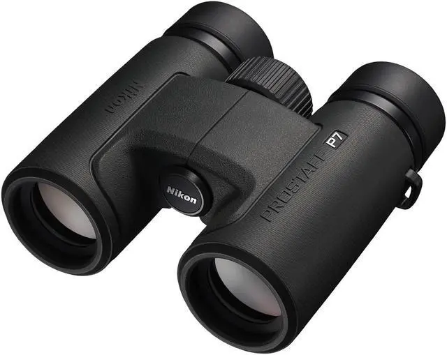 Alt view image 6 of 7 - Nikon Prostaff P7 8X42 Binoculars with Harness and Lens Pen Cleaning System
