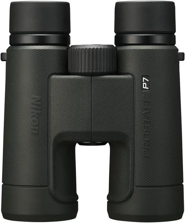 Alt view image 7 of 7 - Nikon Prostaff P7 10X42 Binoculars with Harness and Lens Pen Cleaning System