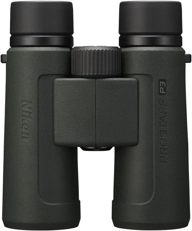 Alt view image 7 of 7 - Nikon Prostaff P3 10X42 Binoculars with Harness and Lens Pen Cleaning System