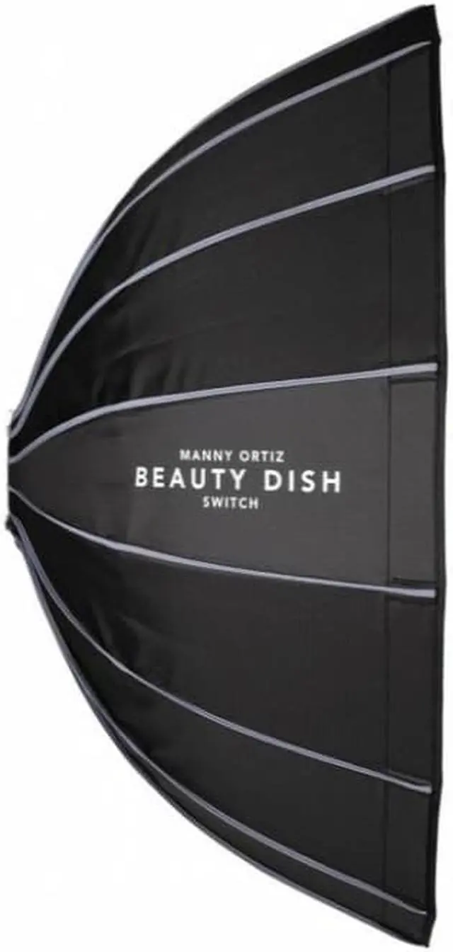 Alt view image 12 of 20 - Westcott 32in. White Satin Umbrella With Removable Black Cover