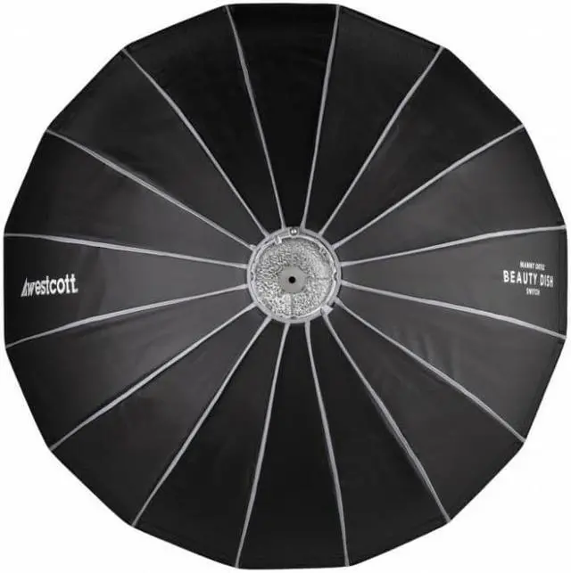 Alt view image 6 of 15 - Westcott Beauty Dish Switch (36-Inch, White Interior)