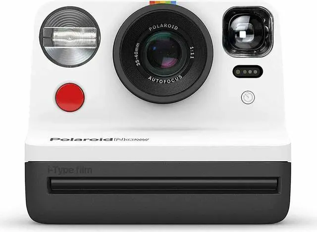 Alt view image 5 of 7 - Polaroid Originals Now i-Type Instant Film Camera (Black and White) Bundle