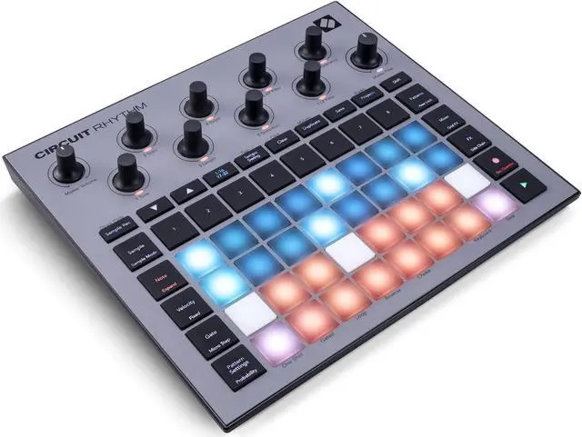 Alt view image 17 of 20 - Novation Circuit Rhythm Groovebox with Standalone Sampler and Groove Production Workstation