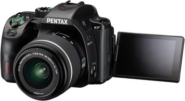 Alt view image 5 of 14 - Pentax KF DSLR Camera Kit (Black) with PENTAX DA L 18-55mm F3.5-5.6 AL WR Lens