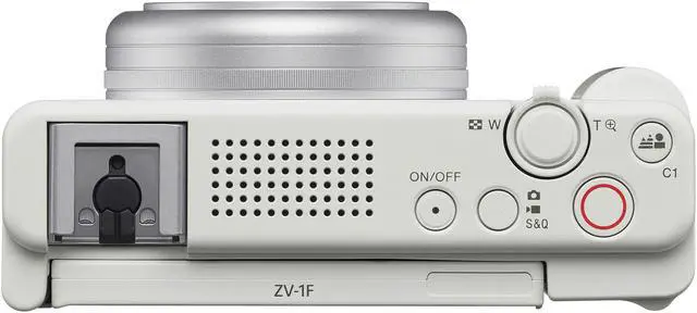 Alt view image 11 of 20 - Sony ZV-1F Vlog Camera for Content Creators and Vloggers (White)