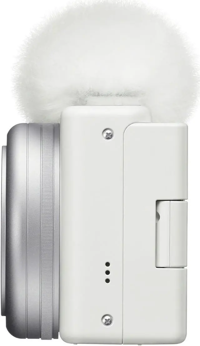 Alt view image 13 of 20 - Sony ZV-1F Vlog Camera for Content Creators and Vloggers (White)