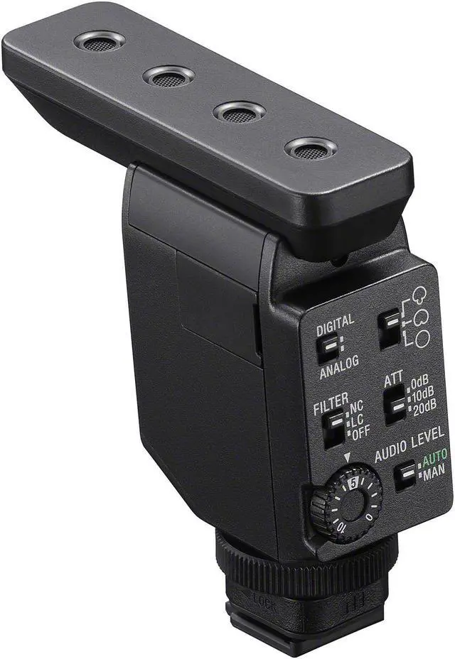 Alt view image 10 of 15 - Sony ECM-B10 Camera-Mount Digital Shotgun Microphone