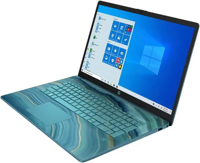 Alt view image 5 of 11 - HP Laptop 17-cp0006ds AMD Ryzen 3 5300U Quad-Core Processor (2.60GHz) 8GB Memory 512GB SSD AMD Radeon Graphics 17.3" Touch Display Windows 11 Home 64-Bit