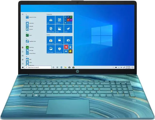 Alt view image 3 of 11 - HP Laptop 17-cp0006ds AMD Ryzen 3 5300U Quad-Core Processor (2.60GHz) 8GB Memory 512GB SSD AMD Radeon Graphics 17.3" Touch Display Windows 11 Home 64-Bit