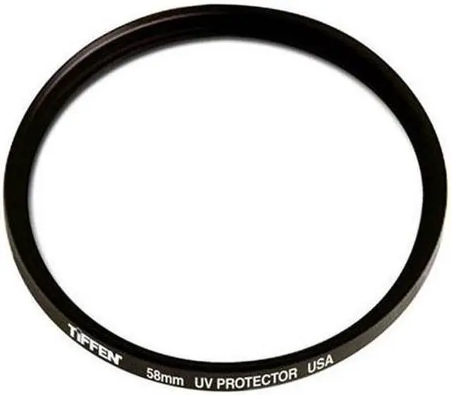 Alt view image 2 of 3 - Tiffen 58mm UV Protector Lens Filter with Focus Lens Cleaning Brush Bundle