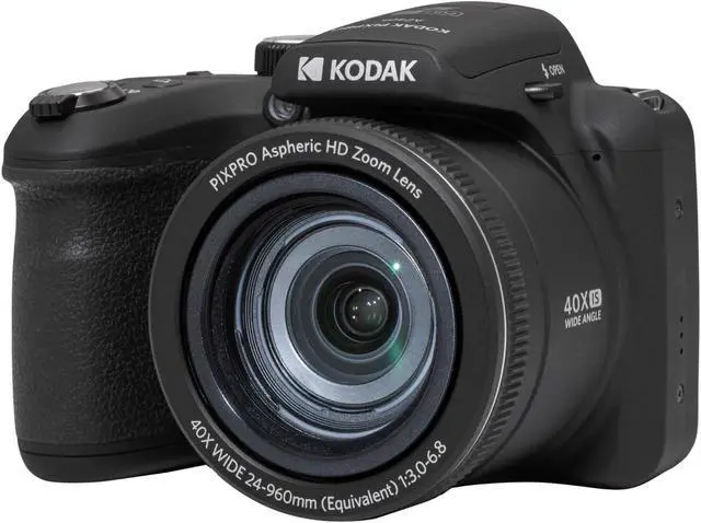 Alt view image 3 of 16 - Kodak PIXPRO AZ405 20.7MP Astro Zoom Digital Camera with 40x Optical Zoom (Black)