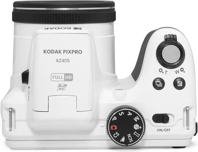 Alt view image 6 of 16 - Kodak PIXPRO AZ405 20.7MP Astro Zoom Digital Camera with 40x Optical Zoom (White)