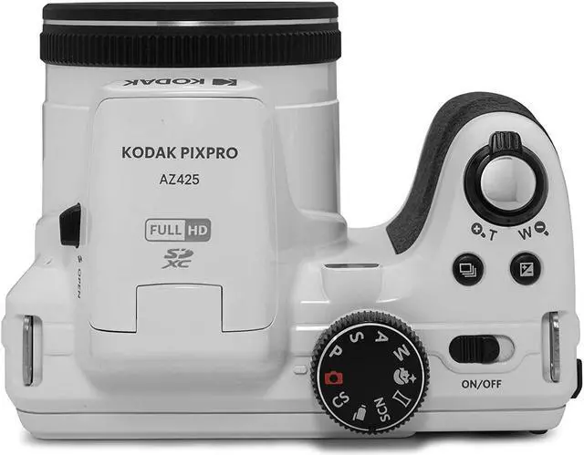 Alt view image 5 of 13 - Kodak PIXPRO AZ425 Astro Zoom 20MP Digital Camera with 42x Optical Zoom (White)