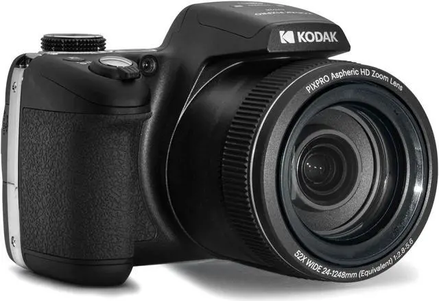 Alt view image 2 of 15 - Kodak PIXPRO AZ528 16MP Astro Zoom Digital Camera with 52x Optical Zoom (Black)
