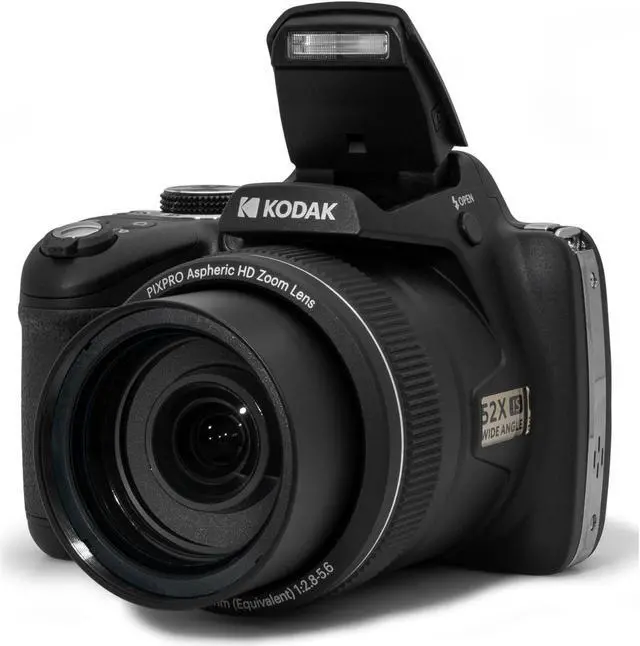 Alt view image 7 of 15 - Kodak PIXPRO AZ528 16MP Astro Zoom Digital Camera with 52x Optical Zoom (Black)