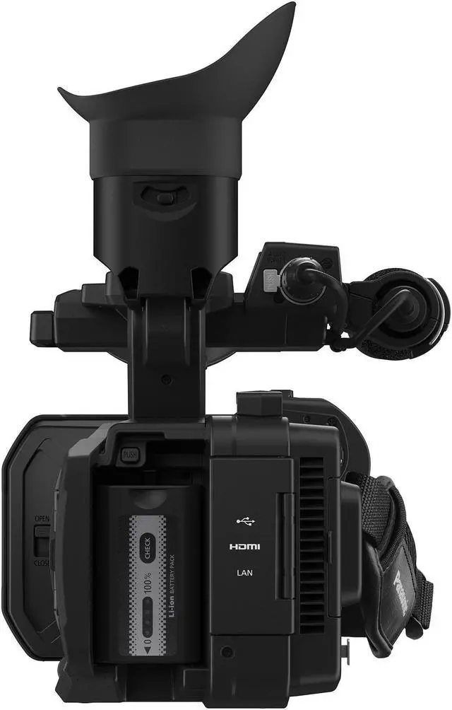 Alt view image 6 of 18 - Professional Camcorder X2, 24.5mm Wide-Angle Lens, 13-stop V-Log