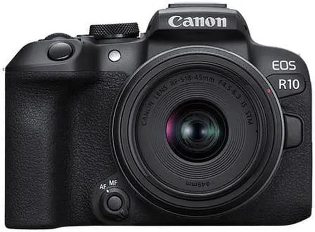 Alt view image 2 of 7 - Canon EOS R10 Mirrorless Camera with RF-S 18-45mm Lens Kit
