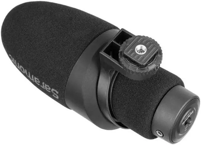 Alt view image 3 of 7 - Saramonic CamMic Camera-Mount Shotgun Microphone for DSLR Cameras + Smartphones