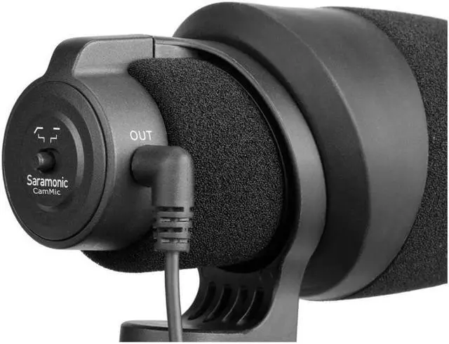 Alt view image 5 of 7 - Saramonic CamMic Camera-Mount Shotgun Microphone for DSLR Cameras + Smartphones