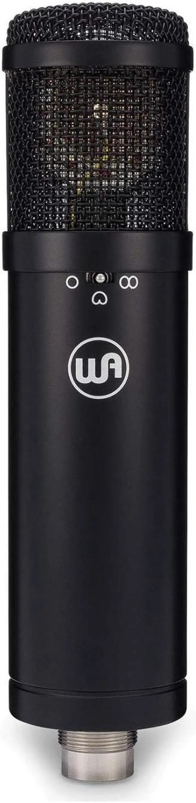 Alt view image 6 of 14 - Warm Audio WA-47jr Multi-Pattern Large-Diaphragm FET Condenser Microphone,Silver